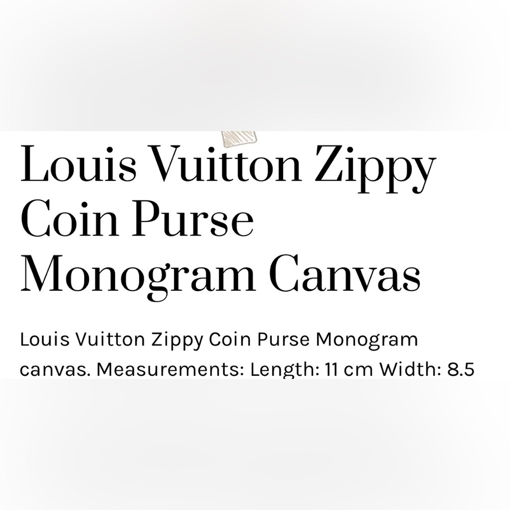 NWOT Louis Vuitton Monogram zippy coin purse flower edition - Picture 7 of 7
